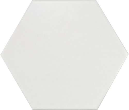 HEXATILE MATE - BLANCO - Carrelage 17,5X20 cm  hexagonal uni blanc