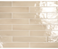 MANACOR BEIGE ARGILE - Faience 6,5x40 cm aspect zellige brillant Beige