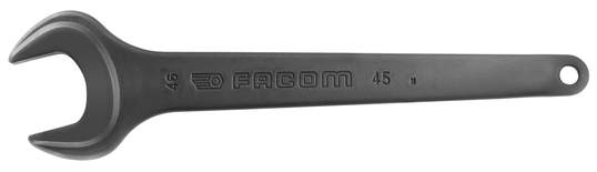 Clé à fourche simple diamètre 46mm longueur 370mm - FACOM - 45.46