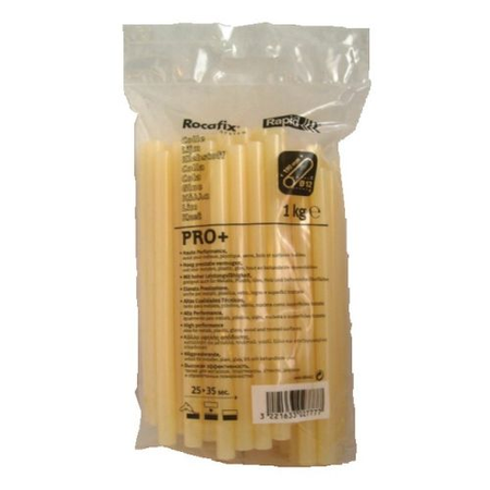 Bâton de colle PRO+ transparent 12mm 1kg - RAPID - 40302777