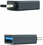 Adaptateur Nanocable USB-C/A 3.1 (Noir)