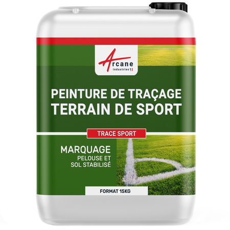 Peinture pour terrain de foot, traçage terrain - TRACE SPORT | Maison Etanche