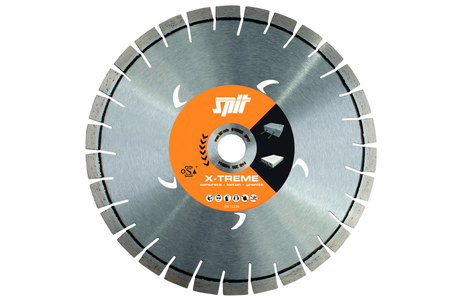 Disque diamant XTREME 125x22,23mm pour béton segment de 10mm - SPIT - 610091