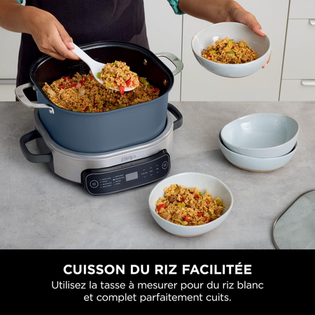 Ninja PossibleCooker Foodi 6 L, mijoteuse et cuiseur de riz 8-en-1 numérique MC1101EU