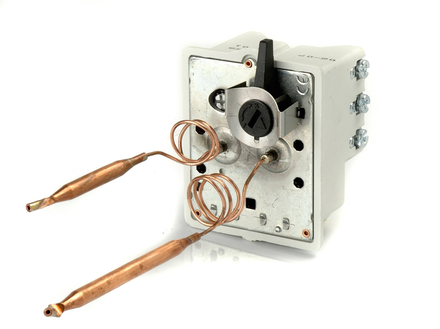 Thermostat chauffe-eau BTS bi-bulbes triphasé L370 + kit de fixation - COTHERM - KBTS900201