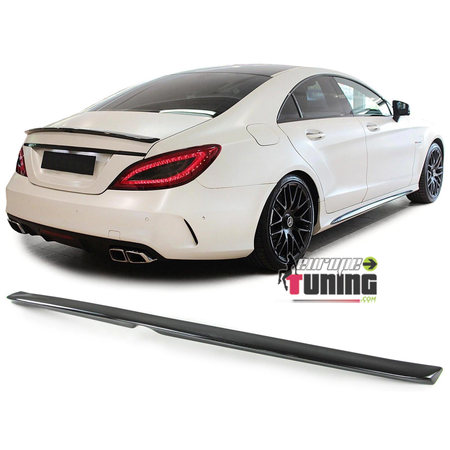 BECQUET AILERON DE COFFRE SPORT EN CARBONE MERCEDES CLS 218 COUPE C218 (05170)