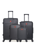 SWISS KOPPER - LOT DE 4 - Valise Grand Format, Valise Week-end, Valise Cabine et Valise Cabine XXS SPIEZ