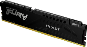 Barrette mémoire 16Go DIMM DDR5 Kingston Fury Beast  5200MHz (Noir)
