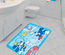 Tapis de salle de bain MICKEY POOL Bleu 55x70 Lavable 30°