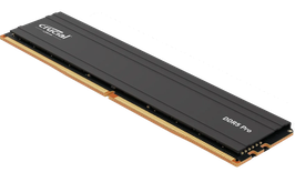Barrette mémoire 24Go DIMM DDR5 Crucial Pro 5600MHz (Noir)