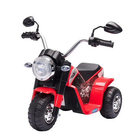 Moto électrique enfant chopper tout-terrain 6 V 20 W