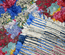 Tapis berbère Fait main BOUCHAROUITE AY Multicolore 100x190 en tissu recyclé