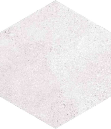 RIFT HEXAGONO BLANCO Carrelage aspect béton blanc