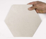 RIFT HEXAGONO CREMA Carrelage aspect béton beige