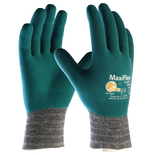 Gants tricoté MAXIFLEX® COMFORT™ enduit micromousses de nitrile gris/sarcelle T9 - ATG - AT034926-ZZ09ACA