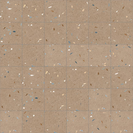 Croccante Nuez - Carrelage aspect terrazzo 20x20 cm