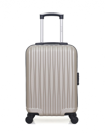 WAVE PARIS - Valise Cabine ABS VOLGA-E 4 Roues 50 cm