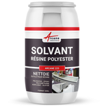 SOLVANT RÉSINE POLYESTER - Nettoyant résine polyester synthétique naturelle Gel coat Substitut acétone Collage élastomère-200 L -ARCANE INDUSTRIES