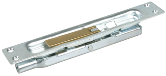 Verrou à entailler à levier simple action laiton têtière 24x160mm - IBFM - 421024