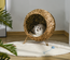 Panier chat lit chat cosy jacinthe d'eau avec coussin