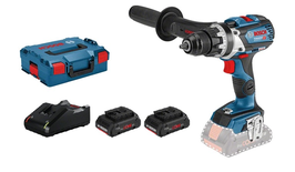 Perceuse-visseuse 18V GSR 18V-110 C + 2 batteries Procore 4.0Ah + chargeur + L-Boxx - BOSCH - 06019G010A