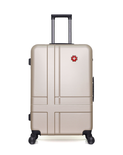 SWISS KOPPER - Valise Grand Format ABS USTER 4 Roues 75 cm