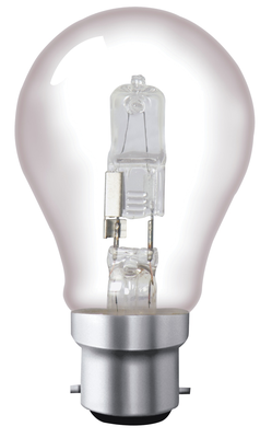 Lampe halogène CLASSIC ECO A55 2800K 230V 53W B22 - SYLVANIA - 0023133