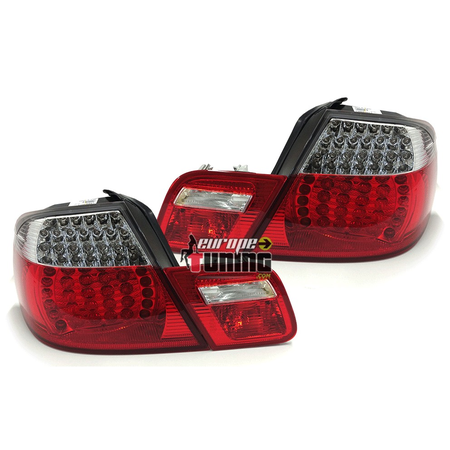 2 FEUX ROUGES CLAIRS LOOK M3 A LEDS BMW SERIE 3 TYPE E46 COUPE 1999-2003 (11753)