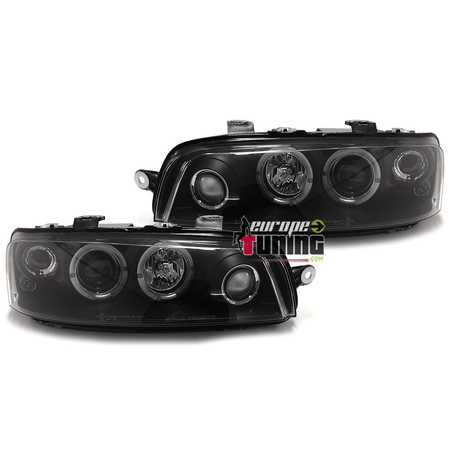 PHARES ANGEL EYES NOIRS TUNING FIAT PUNTO PH2 (11849)