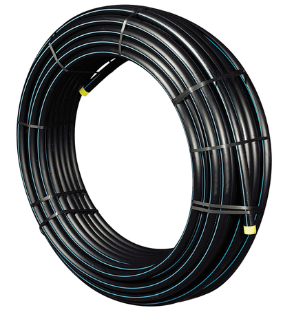 Tube PE eau 25m D25 bleu 16 bars - WAVIN - 3025011