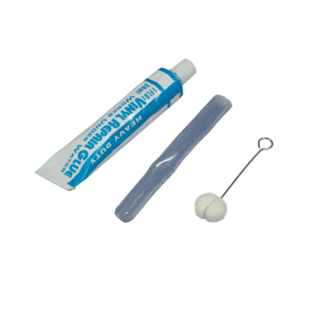 Kit de réparation pour piscine 4 patchs et colle - 81100