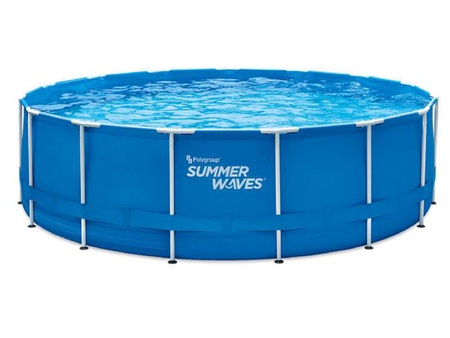 Piscine tubulaire Active Frame Pool ronde 4,57 x 1,22 m - Summer Waves