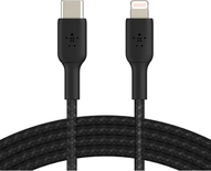 Câble Belkin BoostCharge USB-C vers Lightning 2m M/M (Noir)