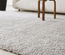 Tapis shaggy GRAVELA tissé en laine