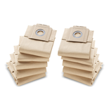 Sac filtrant papier pour aspirateur T 7/1 - T 9/1 - T 10/1 paquet de 10 - KÄRCHER - 69043330
