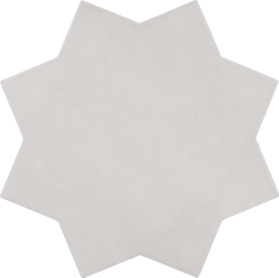 KASBAH STAR SMOKE - Carrelage étoile à tacos 16,8x16,8 cm