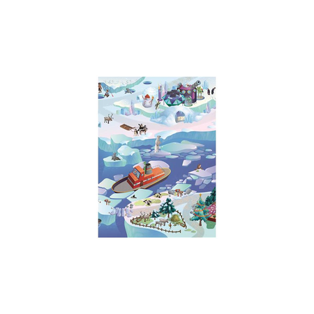 Tapis enfant 100x150 cm BANQUISE