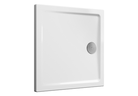 Receveur ultra-plat à poser ou à encastrer PMR CASCADE 140x90x4 - VITRA - 5766L003M0695