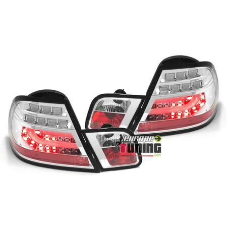 2 FEUX CHROME LED LIGHTBAR CELIS BMW SERIE 3 TYPE E46 COUPE 2003-2007 (04331)