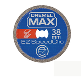Disque Max S456 en nitrure de bore EZ SpeedClic Ø38mm pour métal - Dremel - 2615S456DM