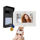 Kit vidéo SOUL connecté WIFI 7'' avec mémoire et contrôle d'accès par badges - BITRON GOLMAR - GS5110/ART7W