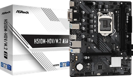 Carte Mère ASRock H510M-HDV/M.2 SE (Intel LGA 1200) Micro ATX