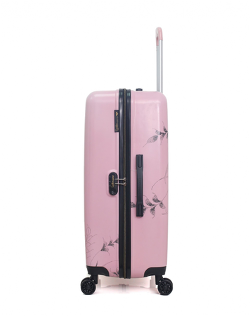 LPB - Valise Grand Format ABS/PC FLORA 4 Roues 75 cm