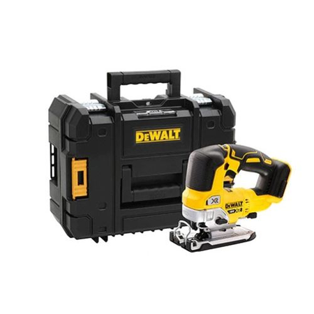 Scie sauteuse Brushless XR 18V (sans batterie ni chargeur) + coffret TSTAK - DEWALT - DCS334NT-XJ