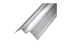 Profil d'angle alu intérieur pour bardage - Coloris - Aluminium brut, Epaisseur - 3 mm, Largeur - 7.7 cm, Longueur - 270 cm