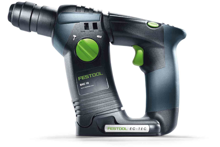 Perforateur SDS Plus 18V BHC 18-Basic (sans batterie ni chargeur) + coffret SYSTAINER SYS3 - FESTOOL - 577600