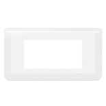 Plaque de finition MOSAIC blanc pour 4 modules - LEGRAND -  078814L