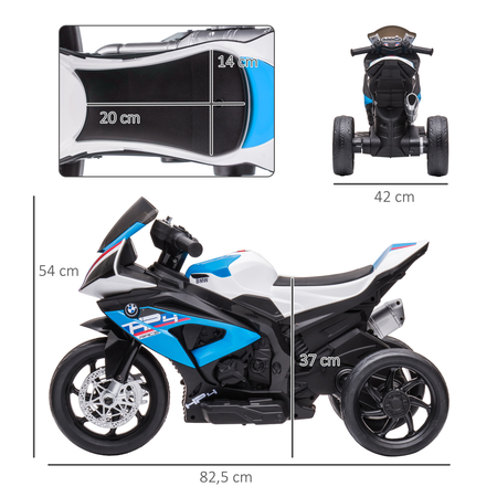 Moto électrique pour enfant BMW HP4 race 3 roues