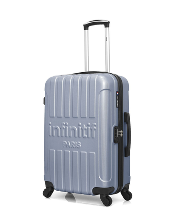 INFINITIF - Valise Weekend ABS LUTON 4 Roues 65 cm