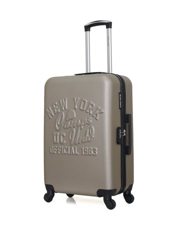 CAMPS UNITED - Valise Weekend ABS BROWN 4 Roues 65 cm